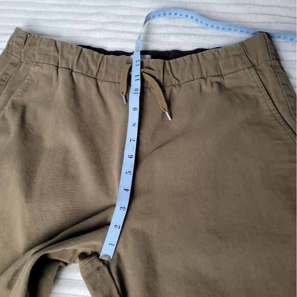 Everlane Pants Men’s L Brown Organic Cotton Drawstring Waist Casual Straight Leg - Picture 5 of 10